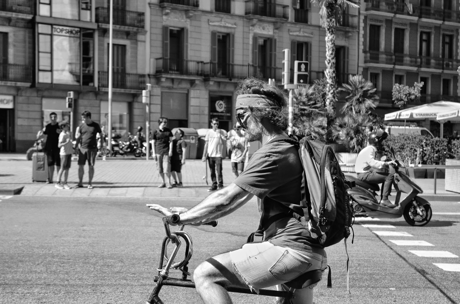 Barcelona biker [enlarge]