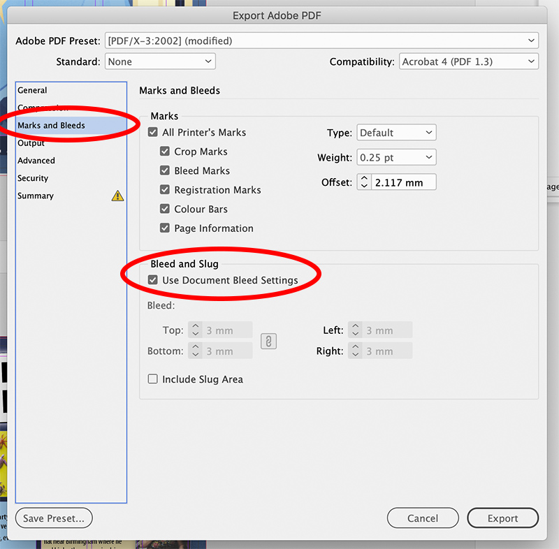 Stephen Spicer • Things I'm doing Bleeds, and why they are important.