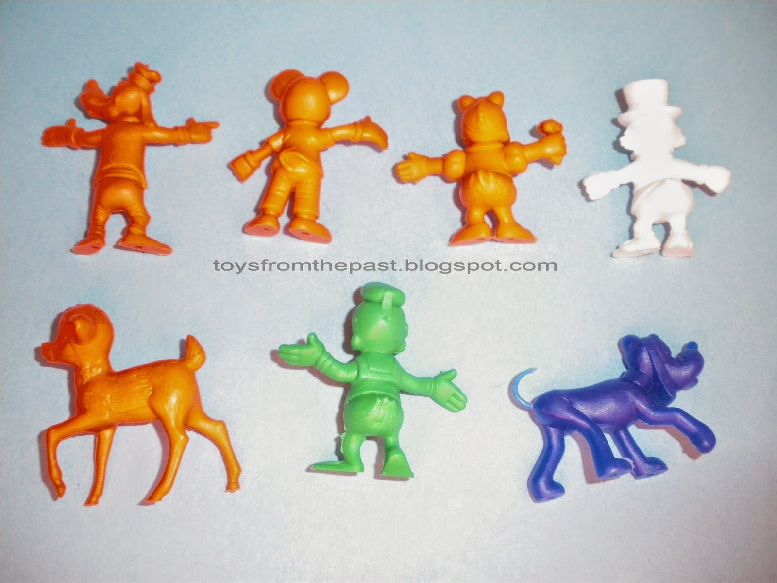 Toys from the Past 494 DANONE CLASSIC DISNEY PLASTIC FIGURES (1990)