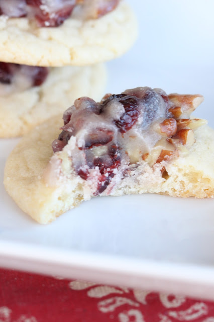 Cranberry Pecan Thumbprint Cookies | Tortillas and Honey