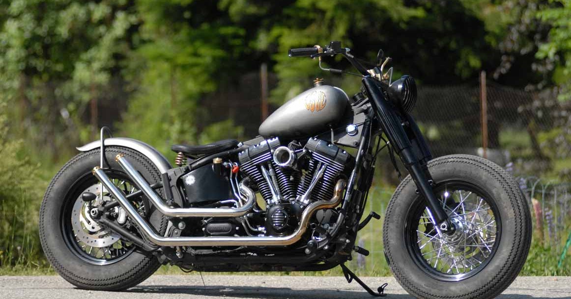 Harley Davidson Bobber Bikers
