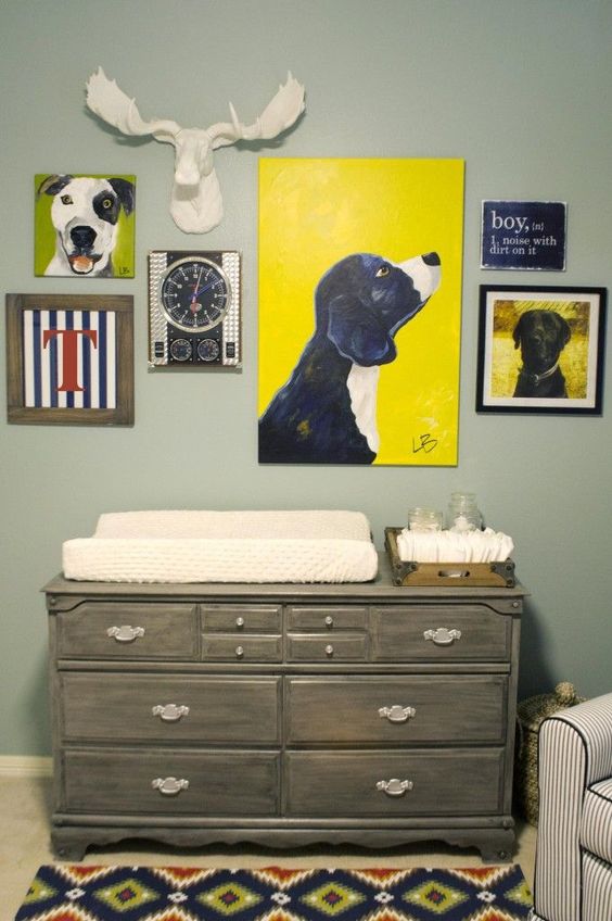 Jarrah Jungle: Nursery Design: Drawers + Change Table