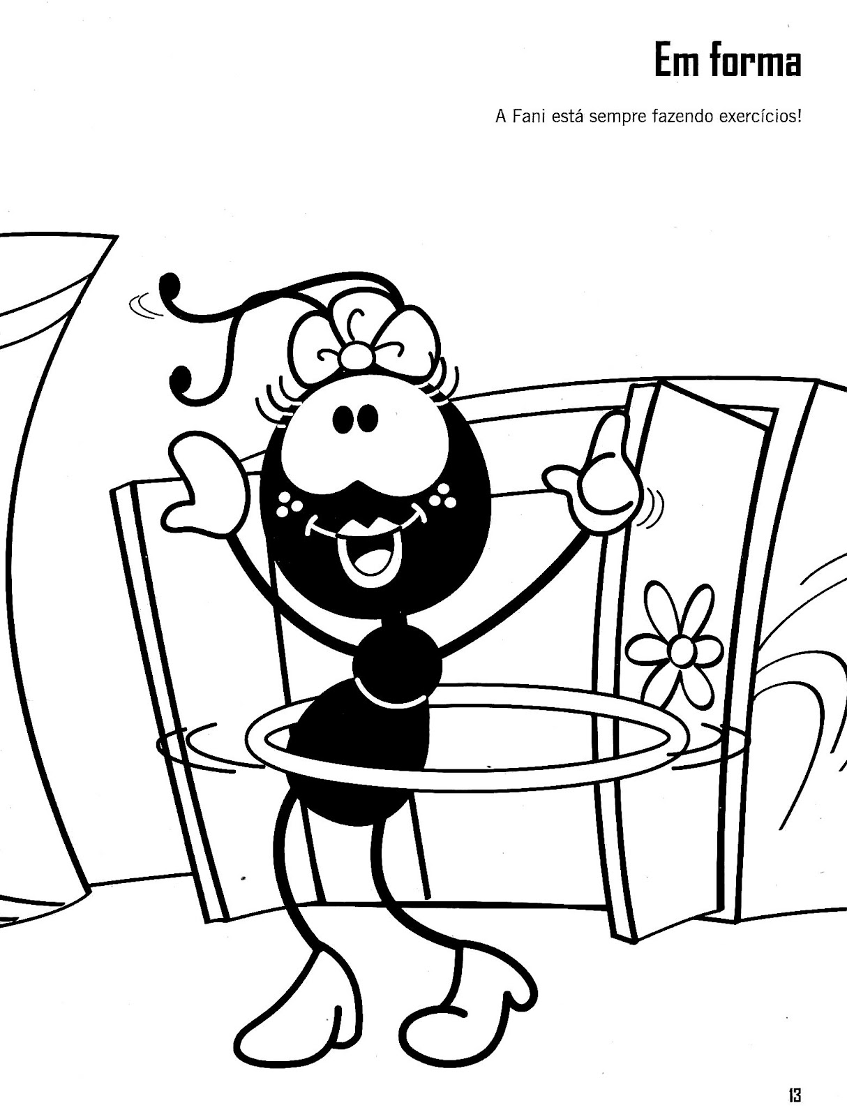 Apascentar os Pequeninos Smilinguido p/ Colorir