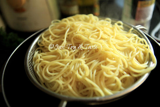 Resep Spaghetti Aglio e Olio