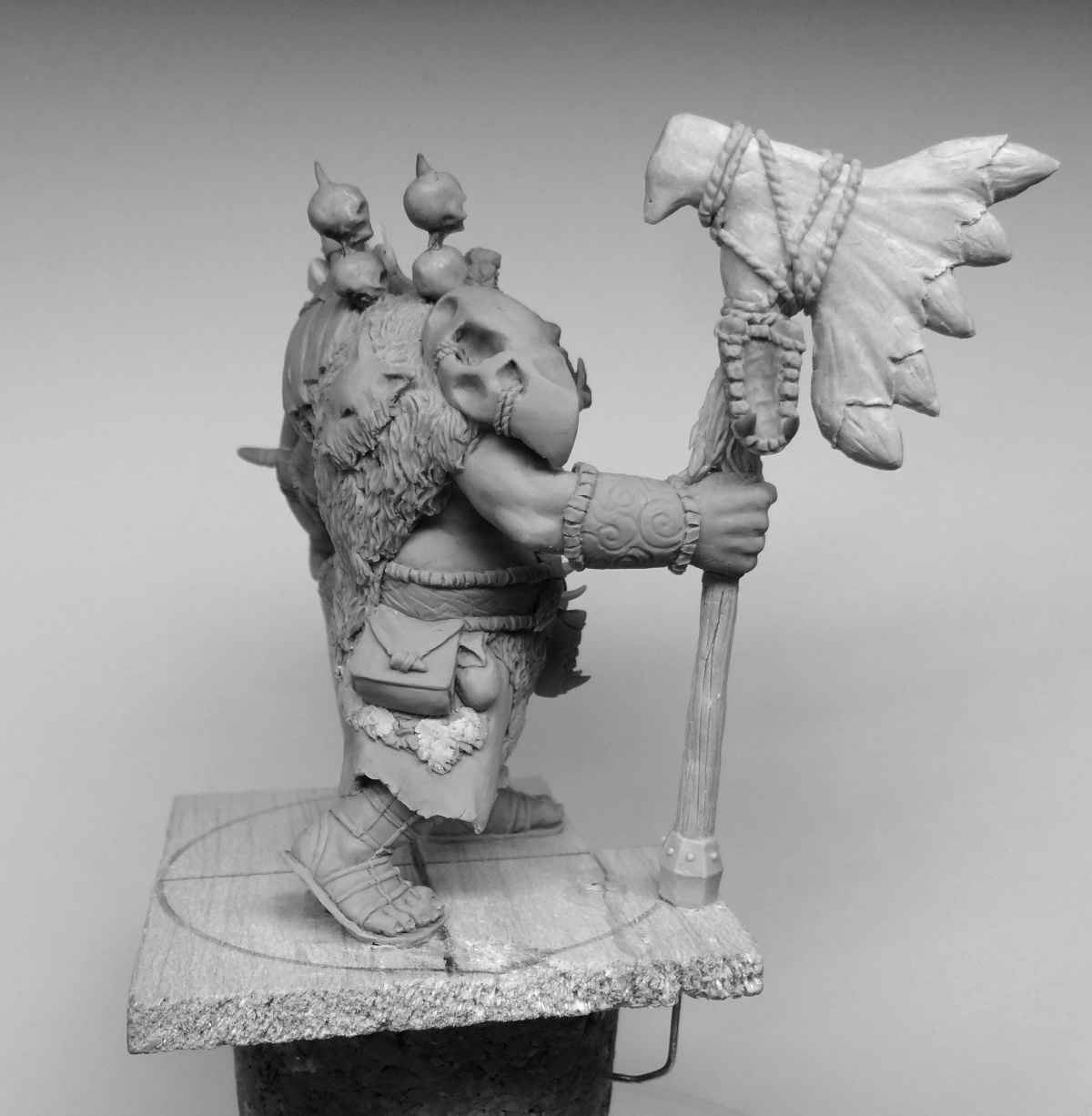 O.B.Sculptures: Tamuk the Butcher (Pegaso Models) O.B.Sculptures: Tamuk the Butcher (Pegaso Models)