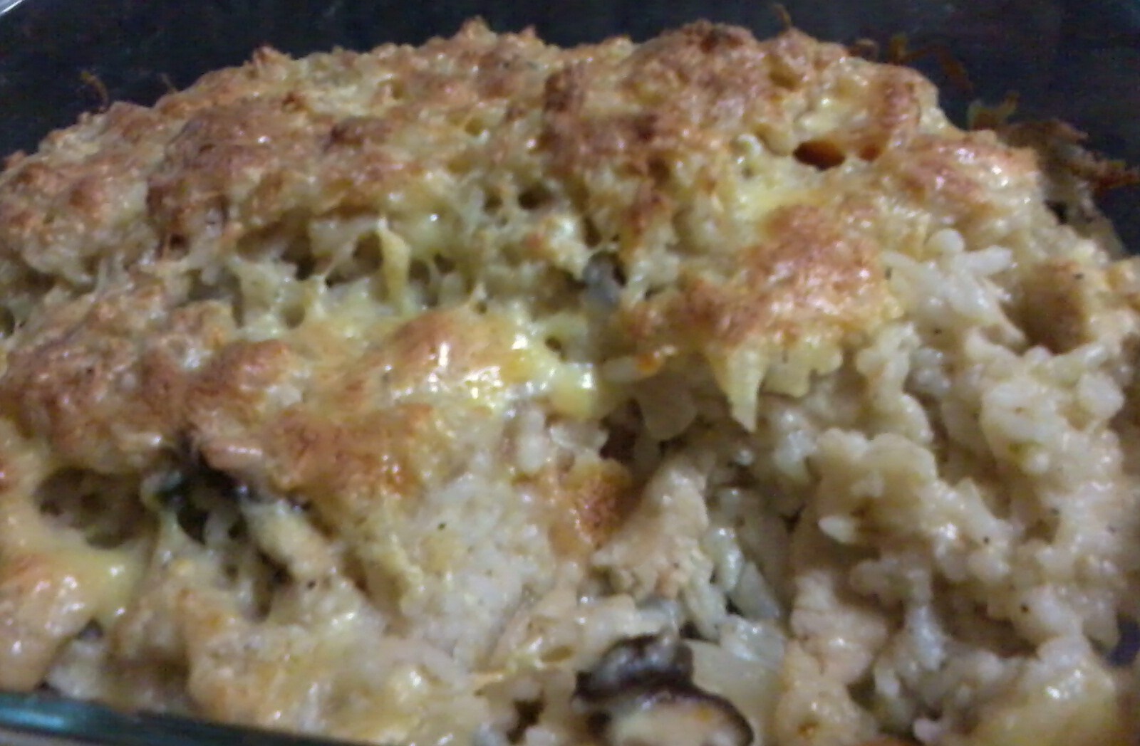 My Humble Little Kitchen: Baked Chicken and Mushroom Rice