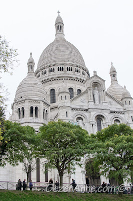 Paris gezilecek yerler Sacre Coeur Bazalikası