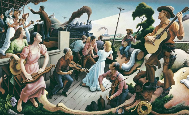 Resultado de imagen de thomas hart benton obras