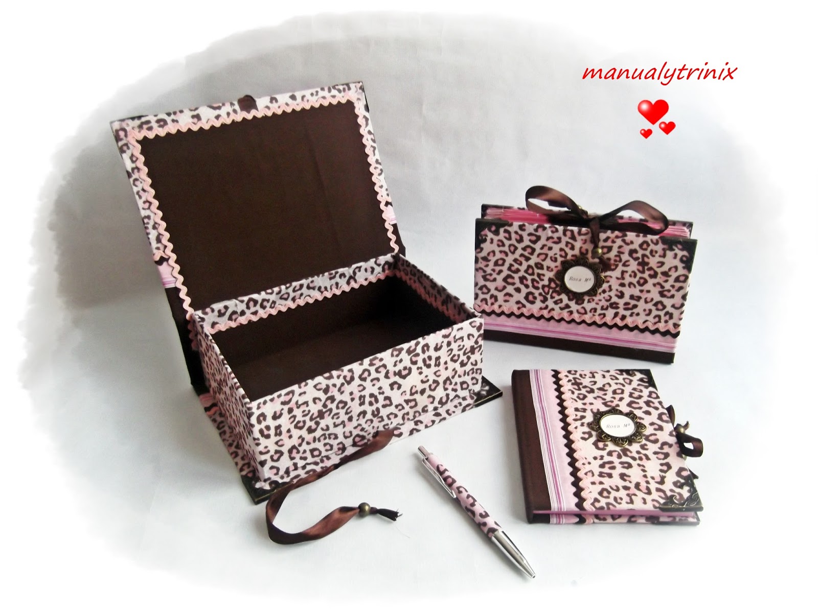 Manualidades Manualytrinix: CONJUNTO ESCRITORIO PERSONALIZADO