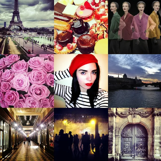 Paris fashion blogger Instagram photos