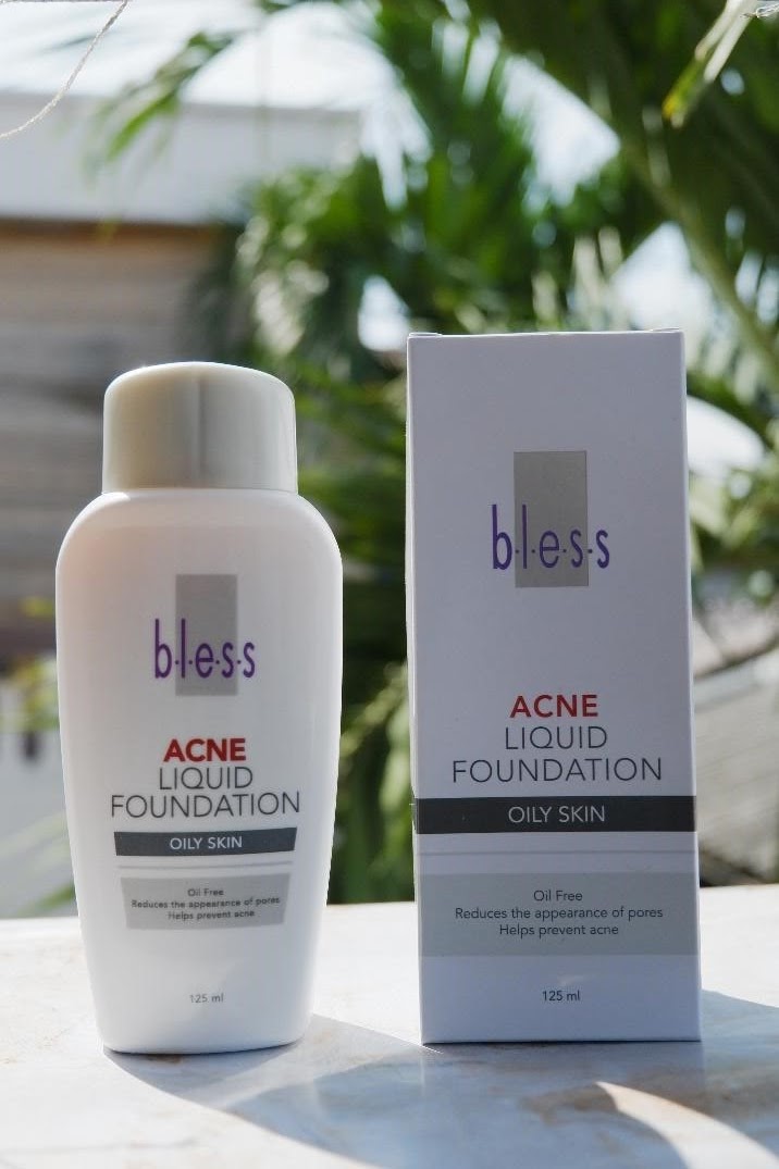 bless acne liquid foundation
