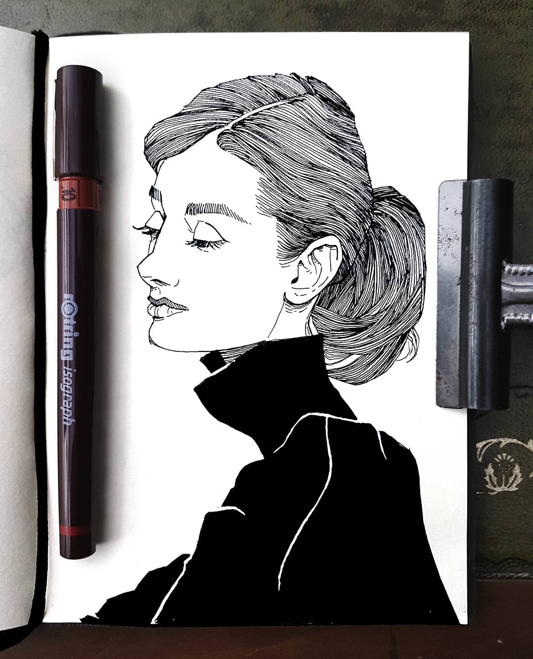 Audrey Hepburn Illustration