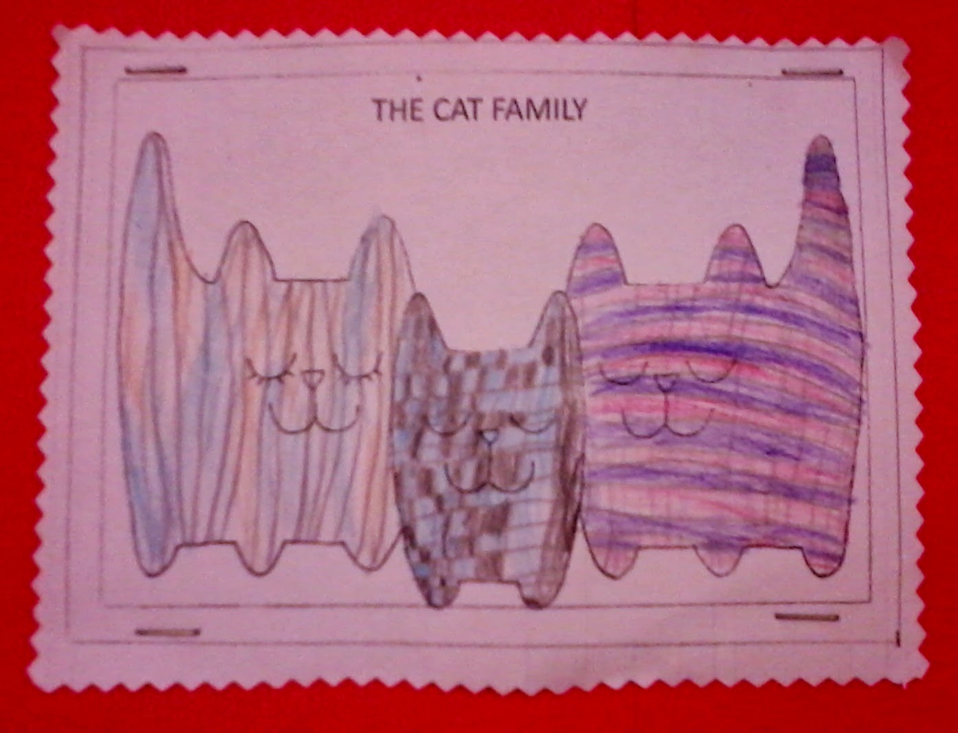 cat mural familia teacher blog