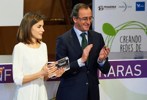 Queen Letizia of Spain attended the FEDER (Rare Diseases Federation ) World Day Event at the CSIC 