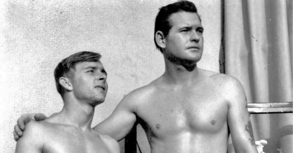 Bob's Naked Guys: Naked buddies by the pool at AMG