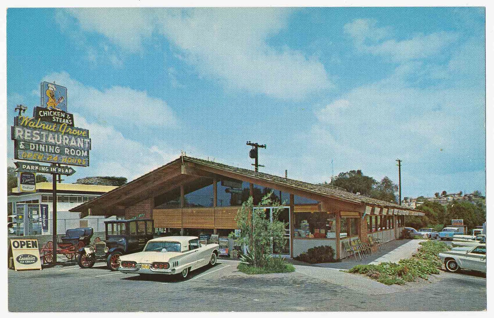 Roadside America Great Old Cars Walnut Grove Restaurant, Ortega