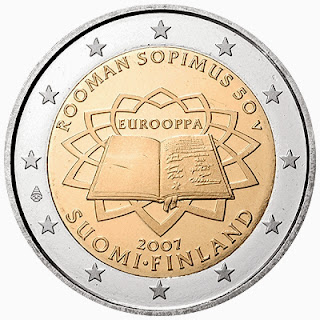  2 euro coins Finland 2007, Treaty of Rome