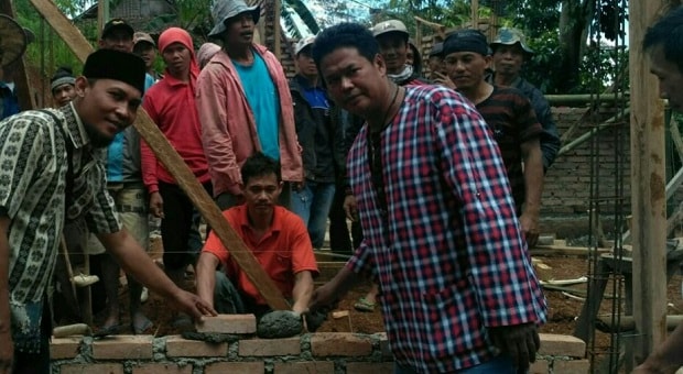 Tim EMAS Hadiri Peletakan Batu Pertama Masjid Al Huda