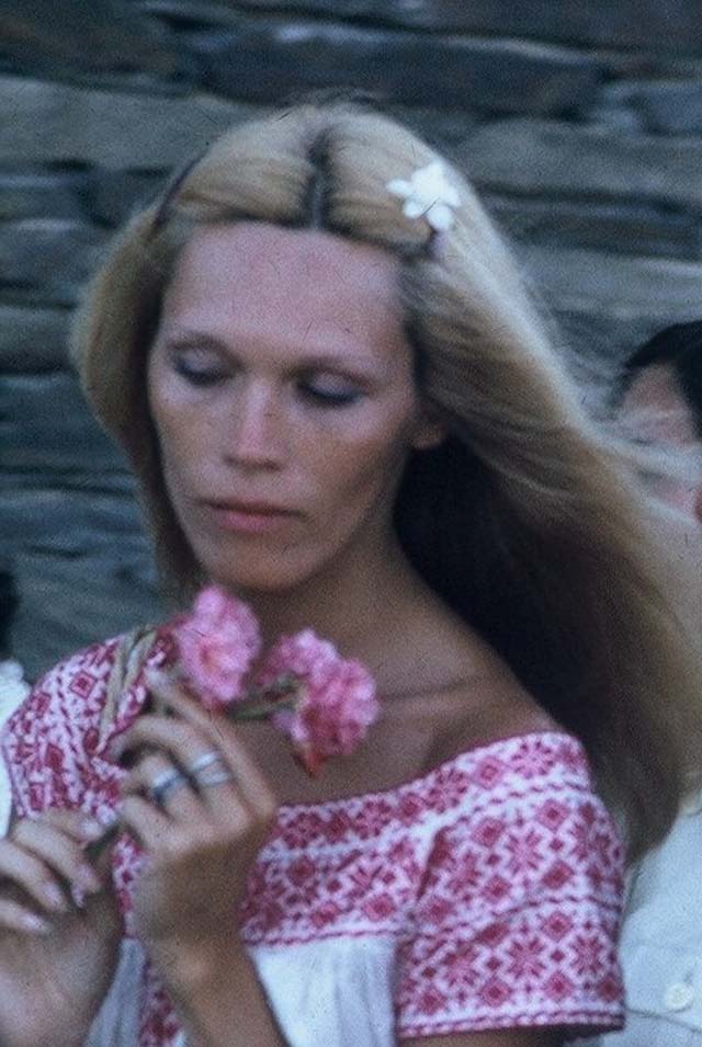 11 Rare Color Photos of Salvador Dalí and Amanda Lear in Cadaqués, Spain in 1972 ~ vintage everyday