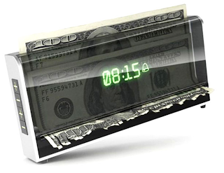 Money Shredder Alarm Clock