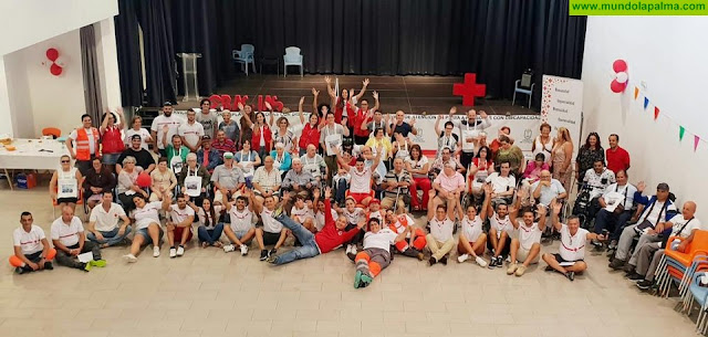 Cruz Roja en La Palma atendió a 2.672 personas a través de todos sus proyectos y servicios