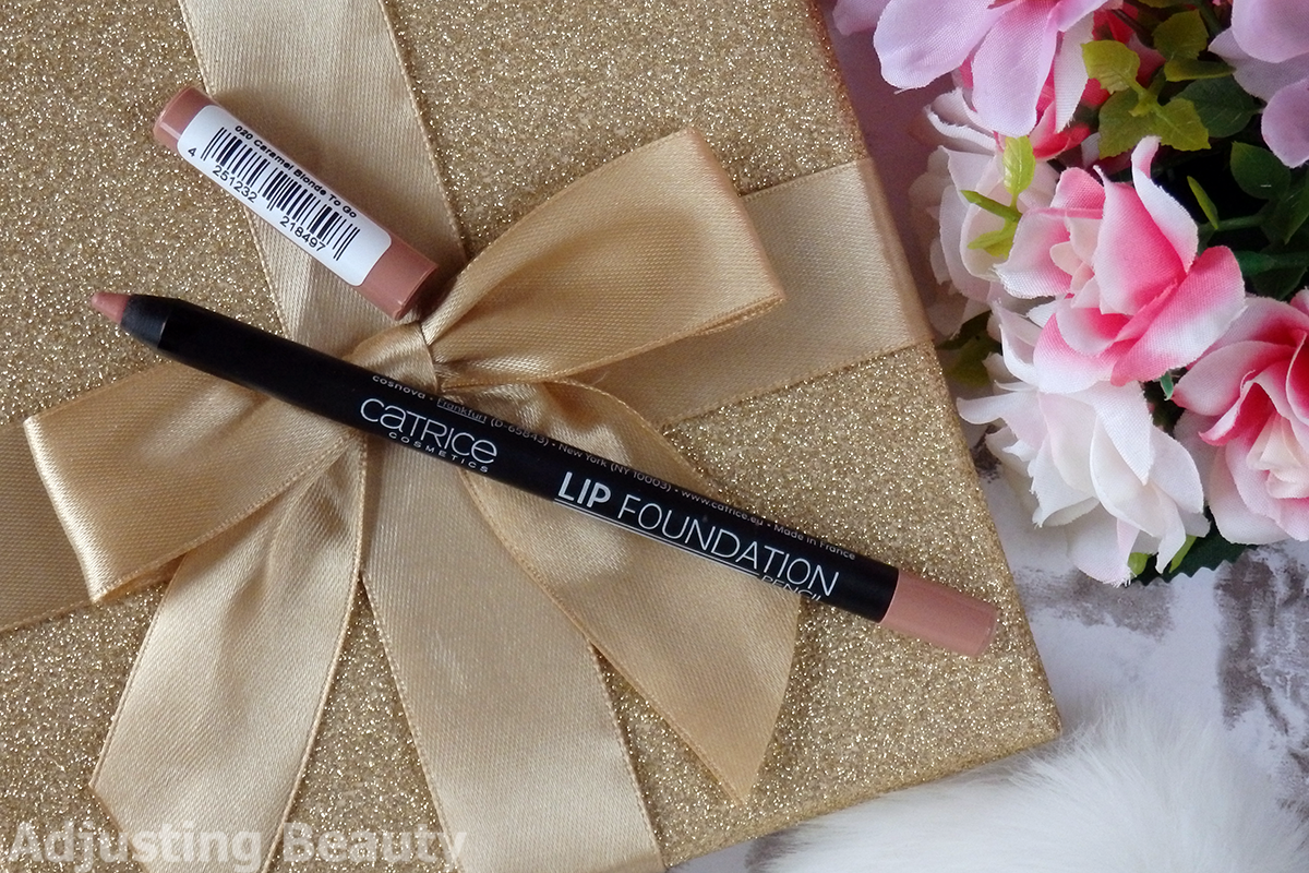 Review Catrice Lip Foundation Pencil (020 Caramel Blonde To Go, 030