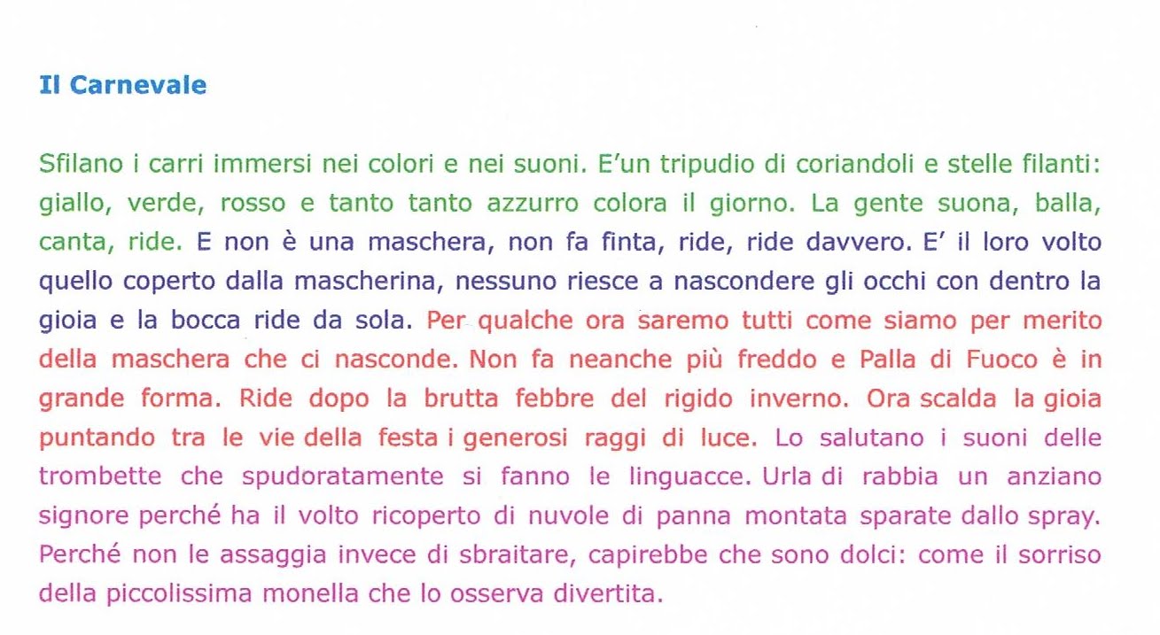 Parafrasi Della Poesia Carnevale Vecchio E Pazzo