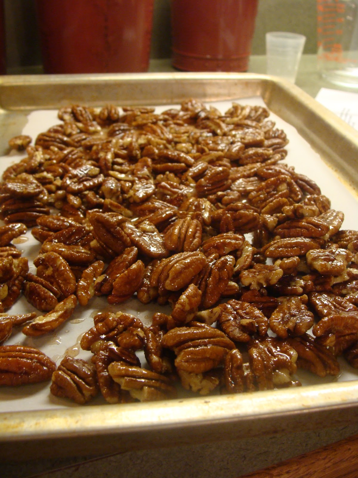 Kristi's Recipe Box Glazed Pecans
