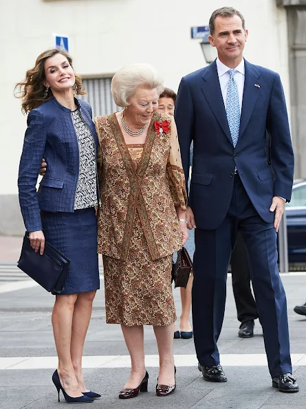 King Felipe, Queen Letizia, Princess Beatrix attended the opening of the exhibition El Bosco, the 5th Centenary Exhibition at Prado Museum