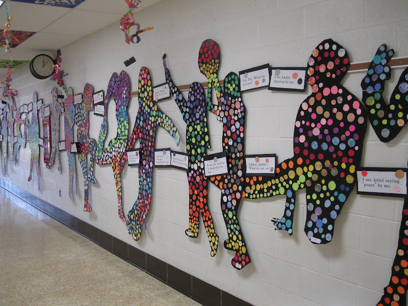 The Art Room at The Falcon Academy of Creative Arts 6th grade art