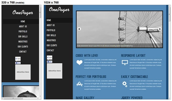 20 Ultimate Responsive HTML and CSS Templates | HDpixels