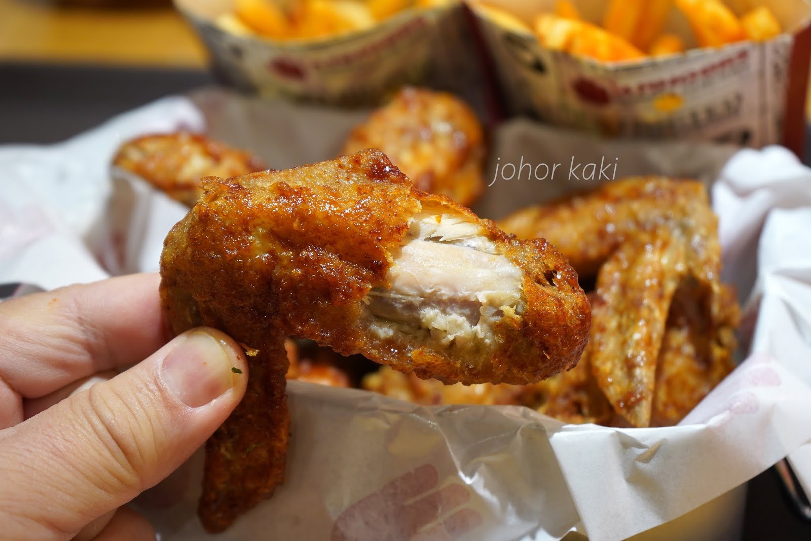4 Fingers Crispy Chicken In Komtar Jbcc Johor Bahru Johor Kaki Travels For Food