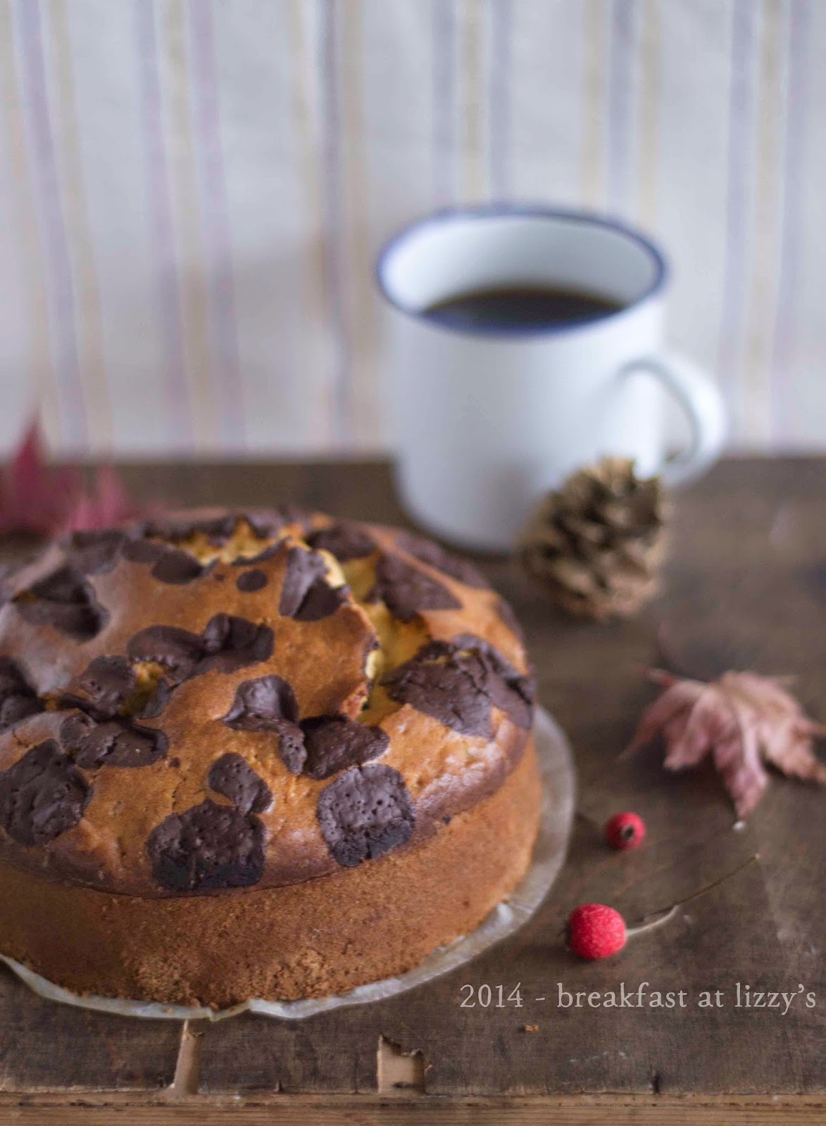 breakfast at lizzy's: Torta allo yogurt e cioccolato - con ...