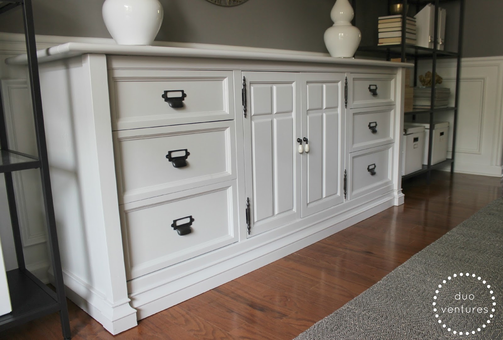 Duo Ventures A Dining Room to Home Office Reveal!