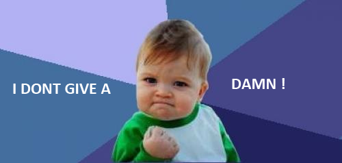 I dont give a damn - funny facebook pics | Facebook comment images ...