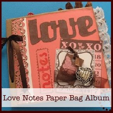 love notes paper bag album