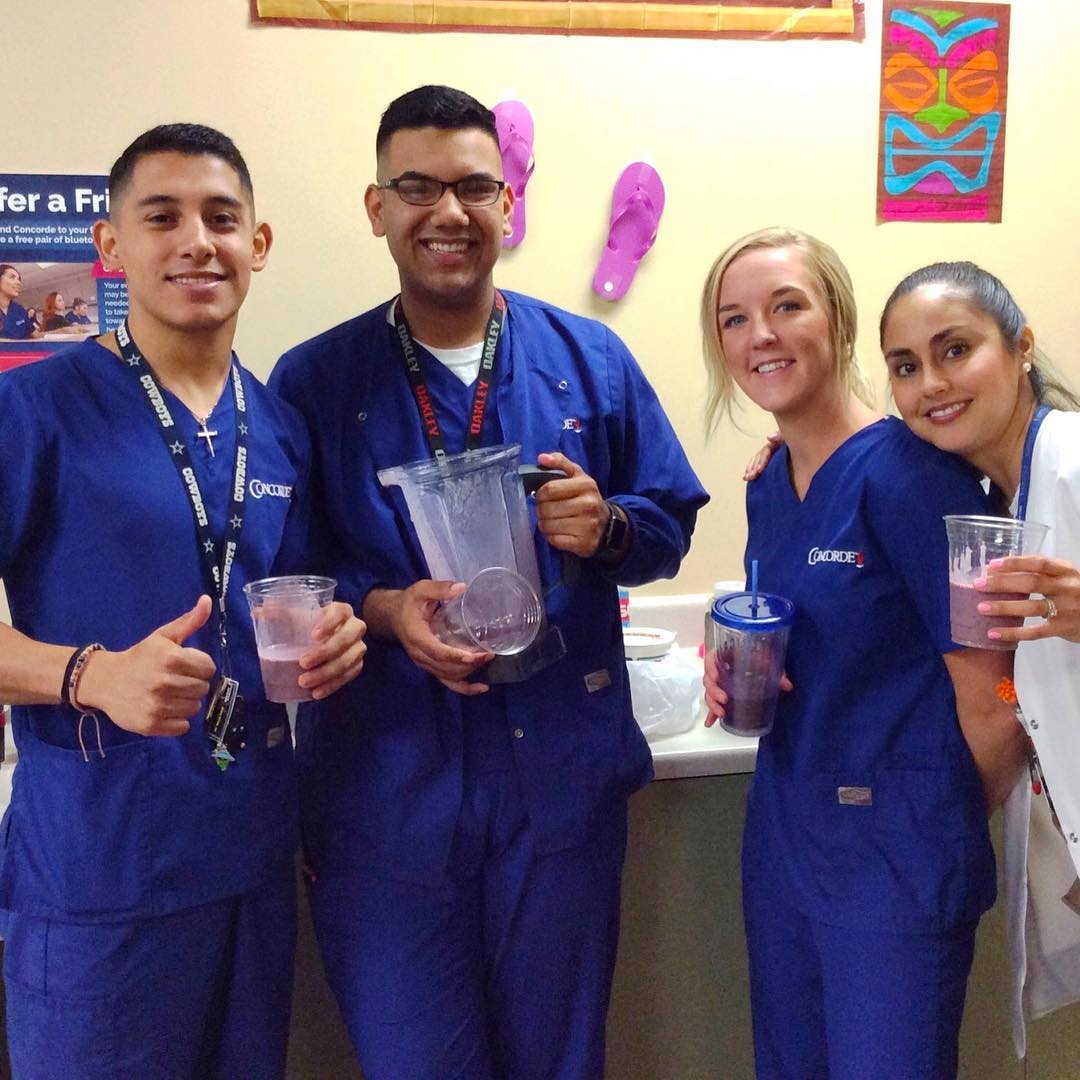 Concorde career college....