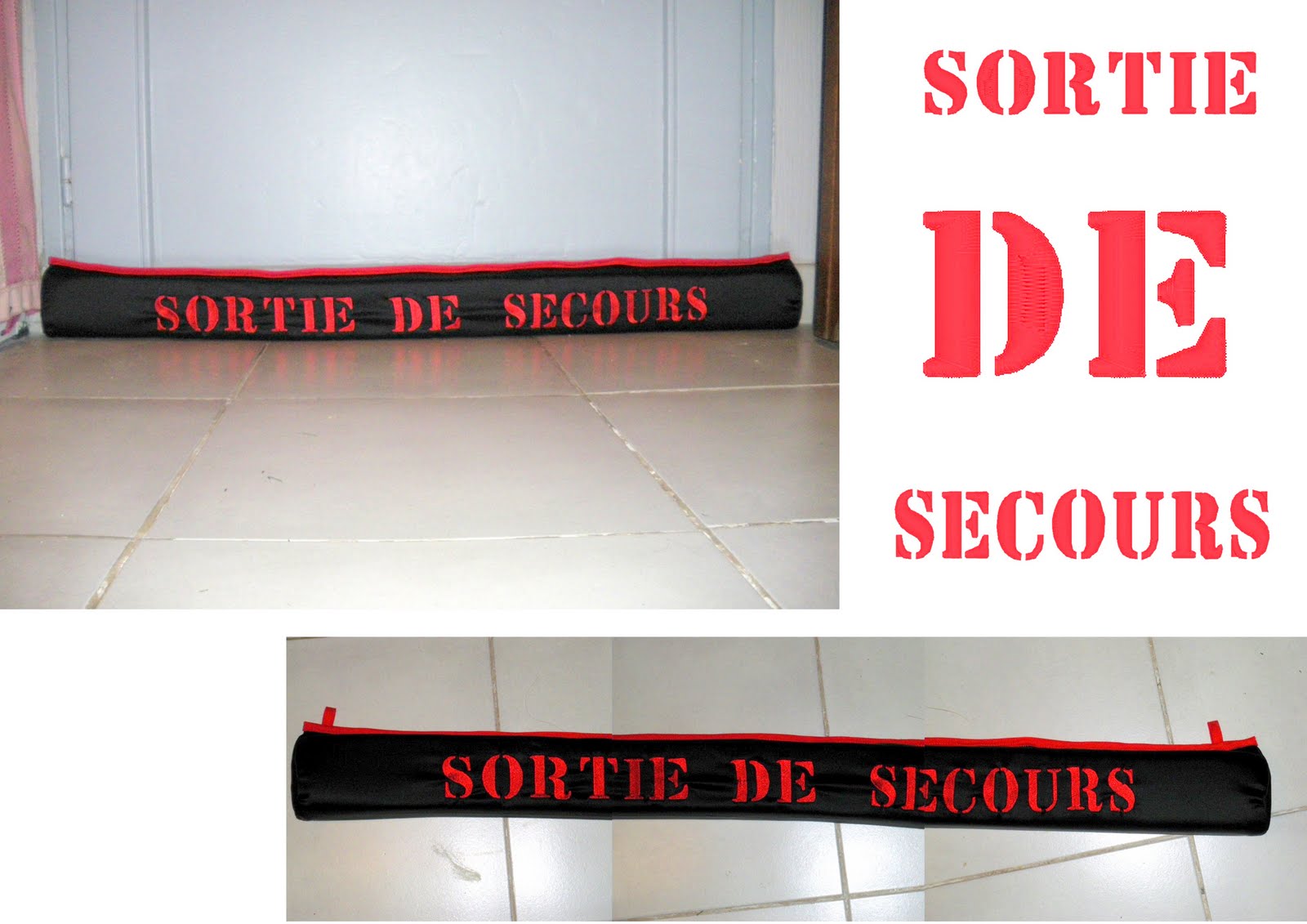 Les Bricol' d'la tortue: Boudin de porte