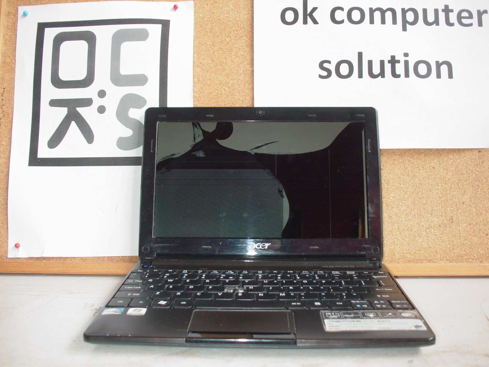 Repair Screen Laptop Acer Aspire One D257