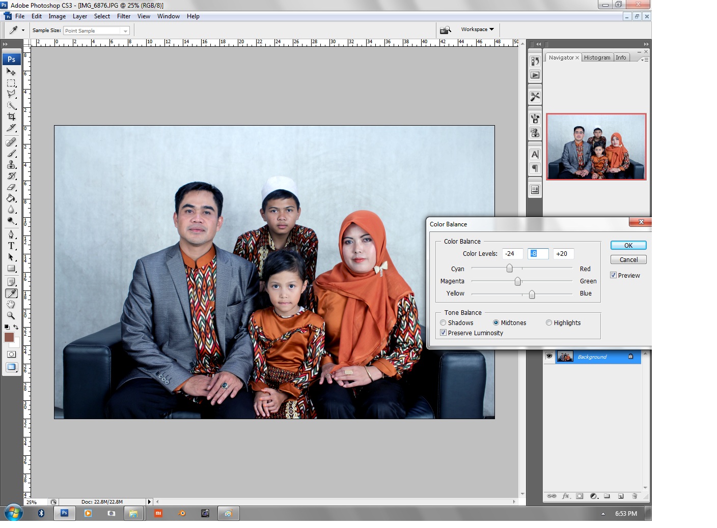 Cara Editing Foto Keluarga Di Adobe Sahabat Multimedia