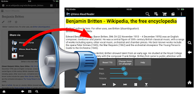 تطبيق Voice Aloud Reader للأندرويد, تطبيق لقراءة النصوص العربية بالصوت للاندرويد, تطبيق لقراءة الكتب بالصوت عربى