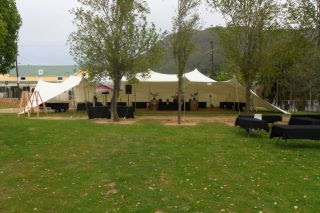 20m x 15m Shiraz festival setup