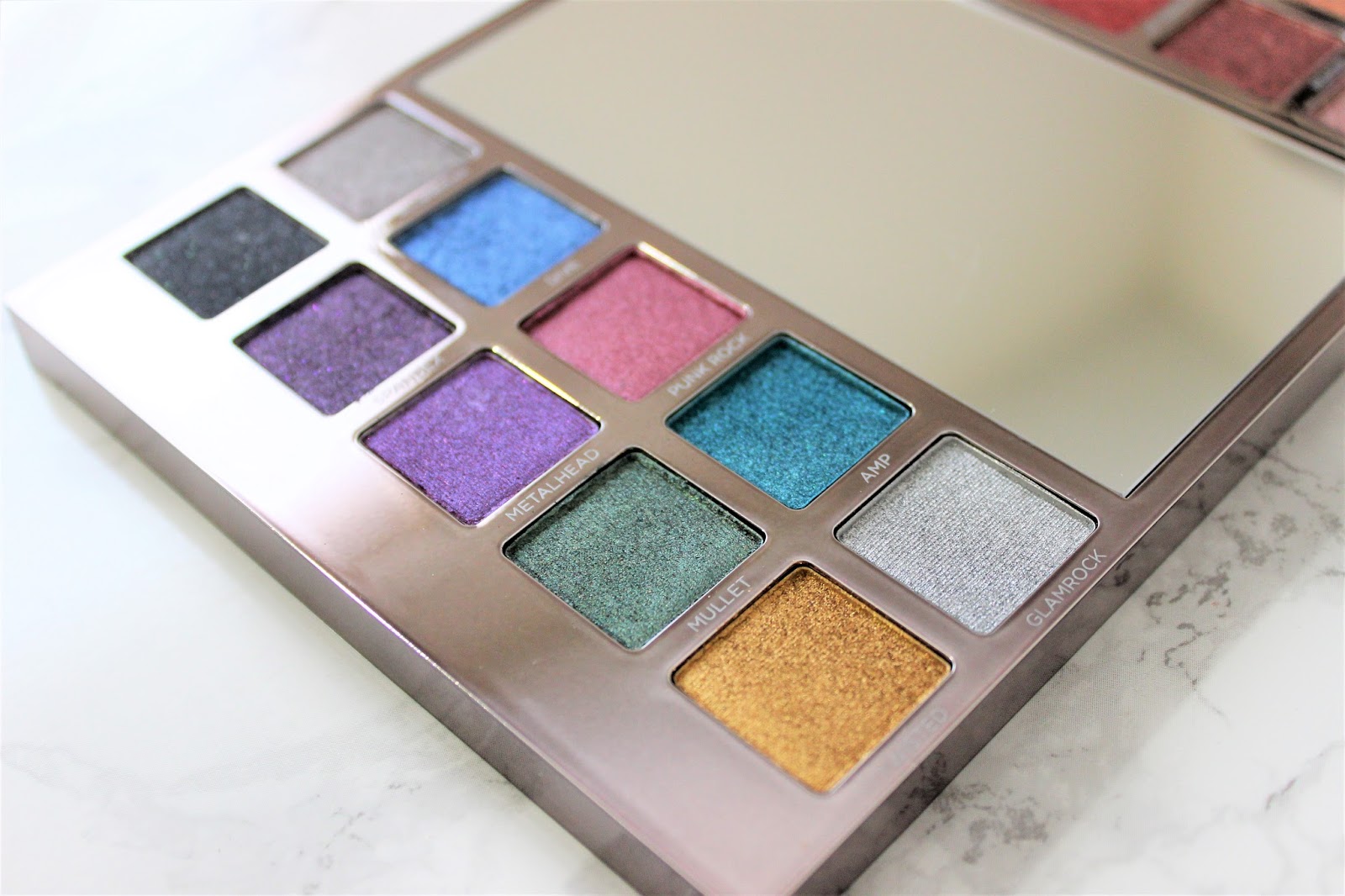 Urban Decay Heavy Metals Palette Review.
