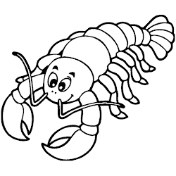 Mewarnai Gambar Udang Windu Aneka Mewarnai Gambar