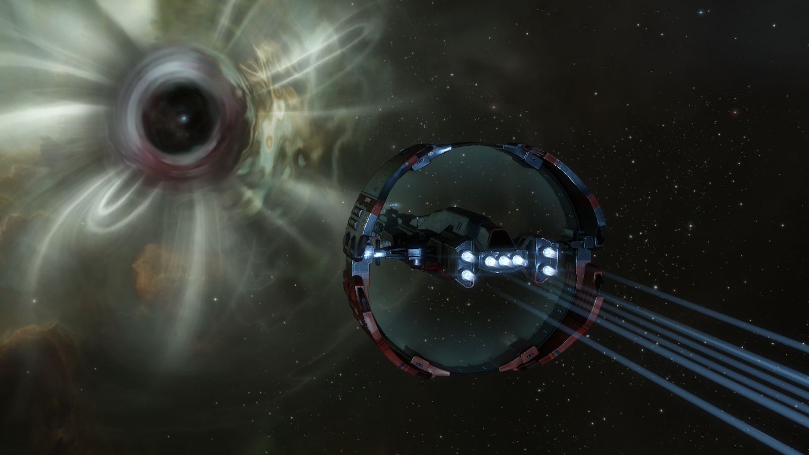 = Barkkor in EVE Online = Wurmloch gefunden