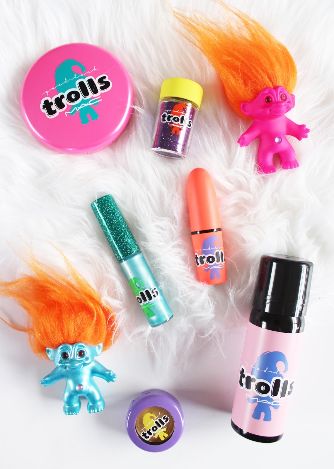 M.A.C | Good Luck Trolls Collection - Review + Swatches - CassandraMyee