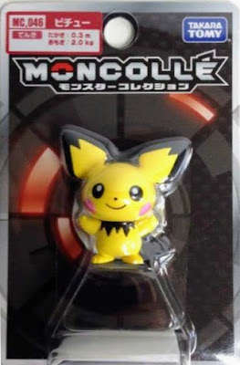 Pichu figure renewal Takara Tomy Monster Collection MONCOLLE series