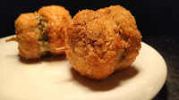 Fried Mushrooms with toothpick for mushroom duplex recipe