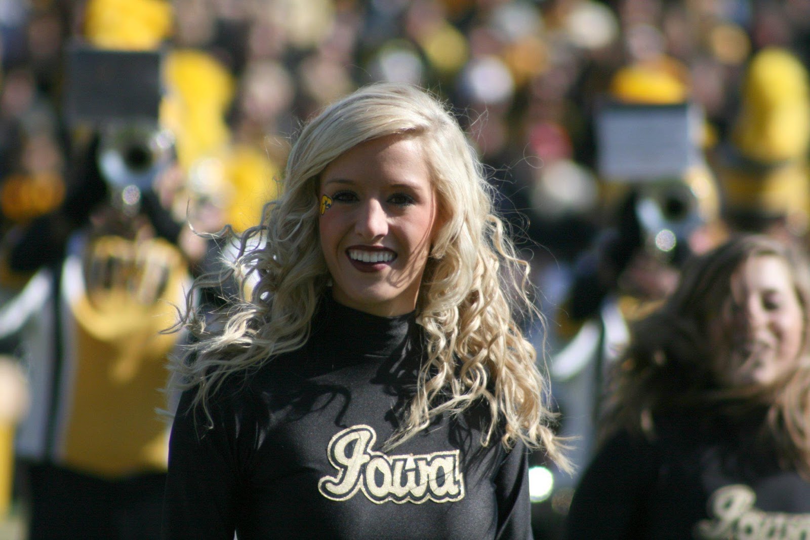 NFL and College Cheerleaders Photos University of Iowa Cheerleaders