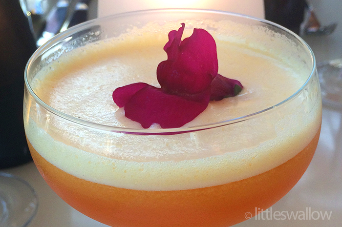 Bennelong, Sydney: Clouds Of Passion Strawberry infused Ketel One vodka, passionfruit mandarin, vanilla, passionfruit cloud